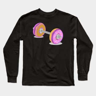 Donut Barbell Long Sleeve T-Shirt